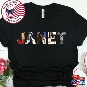 Janet Jackson Fans T-Shirt Classic Unisex